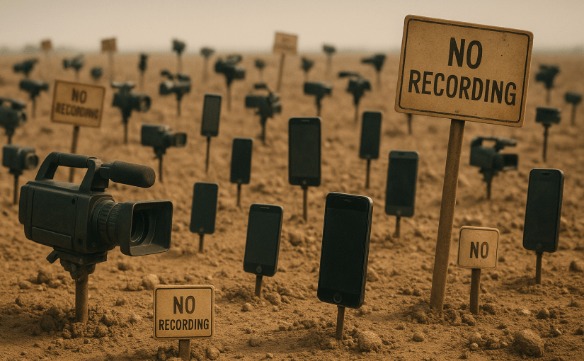 El día en que dejamos de&nbsp;grabar